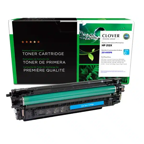 CIG Reman High Yield Cyan Toner Cartridge (Reused OEM Chip) for HP 212X (W2121X) Canada CIG Reman High Yield Cyan Toner Cartridge (Reused OEM Chip) for HP 212X (W2121X) HP Canada