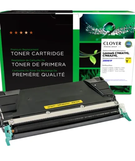 CIG Reman Yellow Toner Cartridge for Lexmark C746/C748 Lexmark Canada