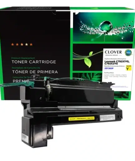 CIG Reman High Yield Yellow Toner Cartridge for Lexmark C792 Lexmark Canada