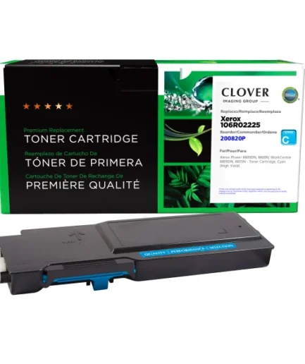 CIG Reman High Yield Cyan Toner Cartridge for Xerox 106R02225 Xerox Canada