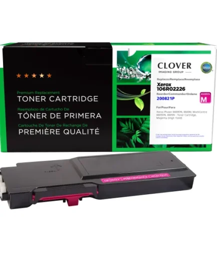 CIG Reman High Yield Magenta Toner Cartridge for Xerox 106R02226 Xerox Canada