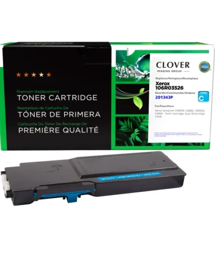 CIG Reman Extra High Yield Cyan Toner Cartridge for Xerox 106R03526 Xerox Canada
