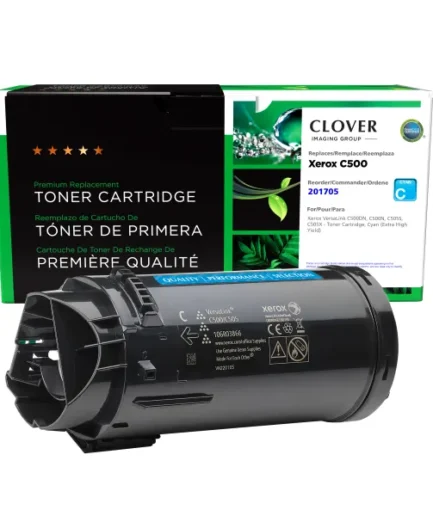 CIG Reman Extra High Yield Cyan Toner Cartridge for Xerox 106R03866 Xerox Canada