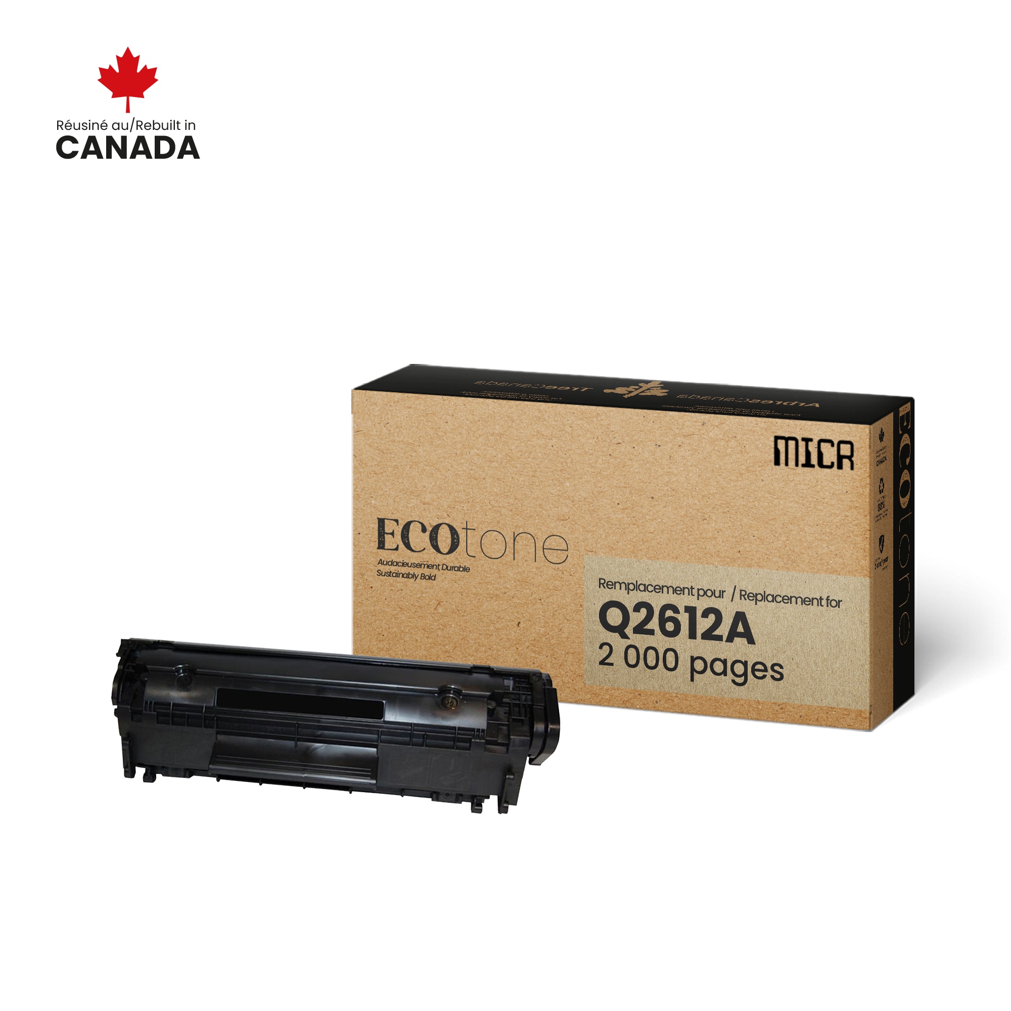 HP Q2612A MICR Reman Ecotone 2K HP Canada