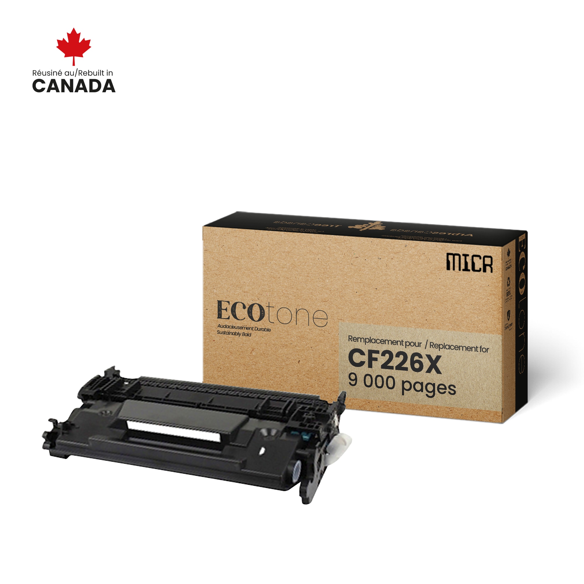 HP CF226X MICR Reman Ecotone 9K HP Canada