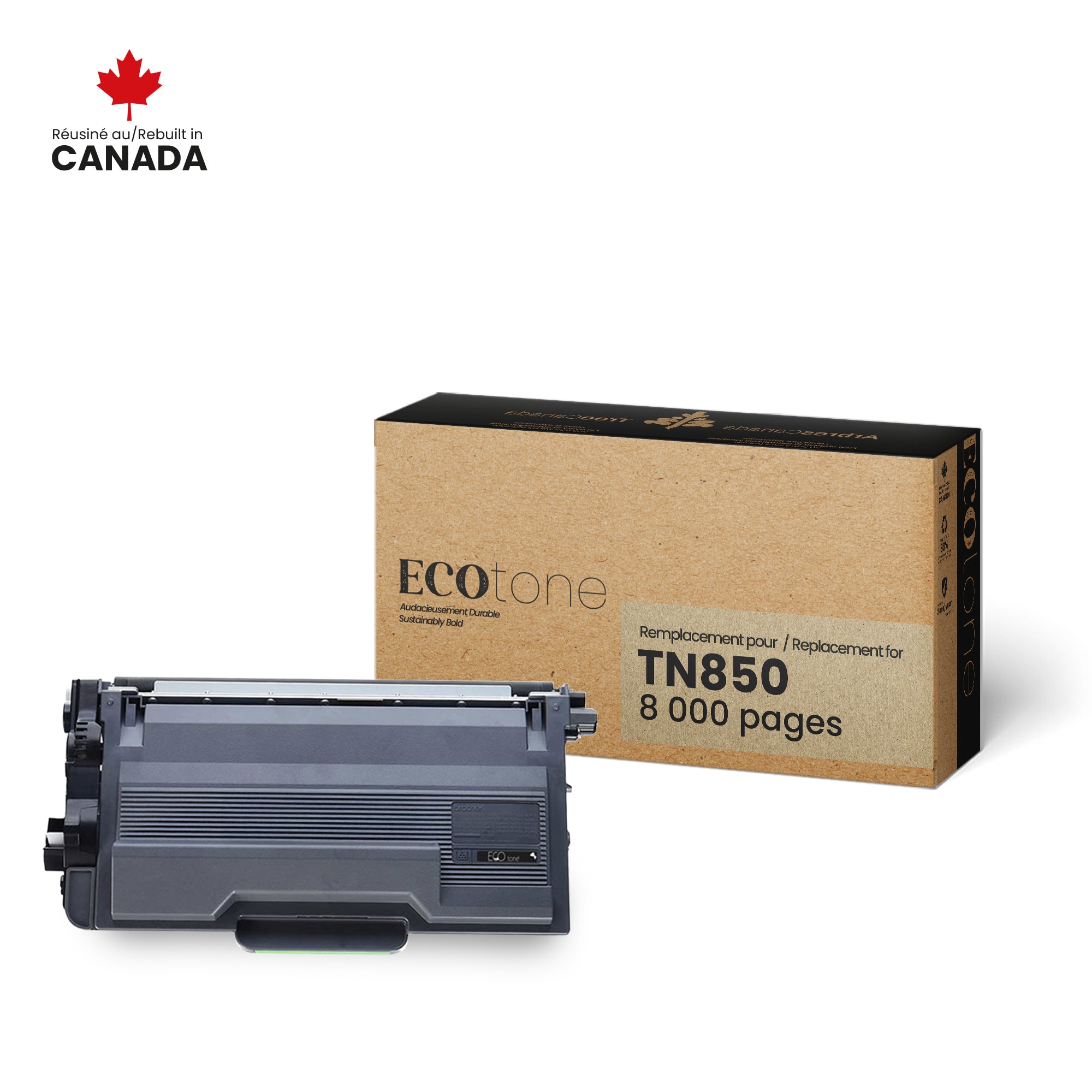 Brother TN850 Reman Ecotone 8K Brother Canada