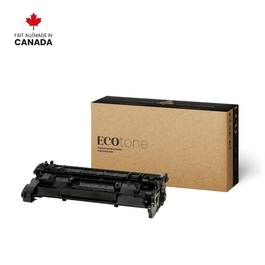 Canon 057 (3009C001) Reman Ecotone Black 3.1K (No Ink Level) Canon Canada