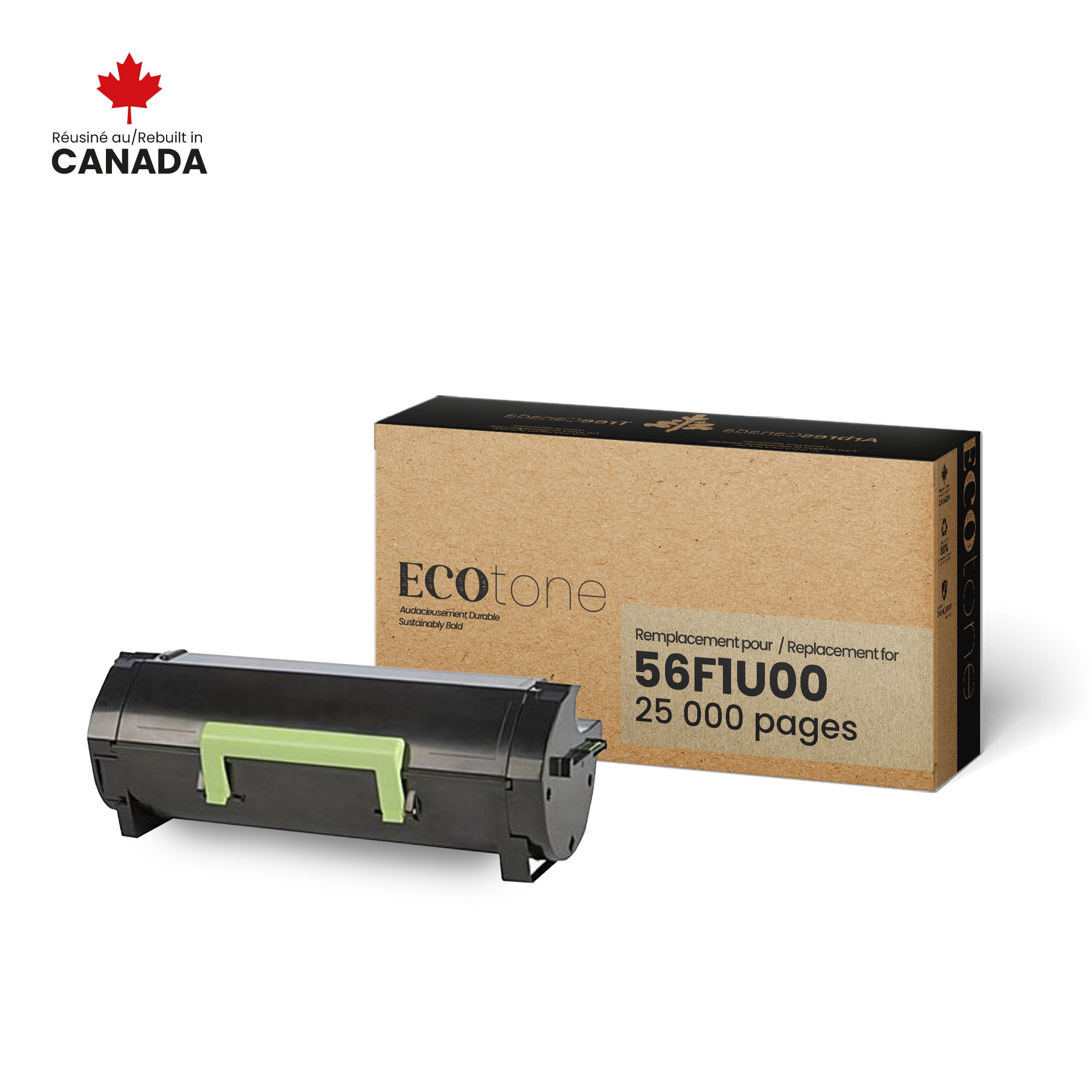 Lexmark 56F1U00 Reman Ecotone 25K Canada Lexmark 56F1U00 Reman Ecotone 25K Lexmark Canada