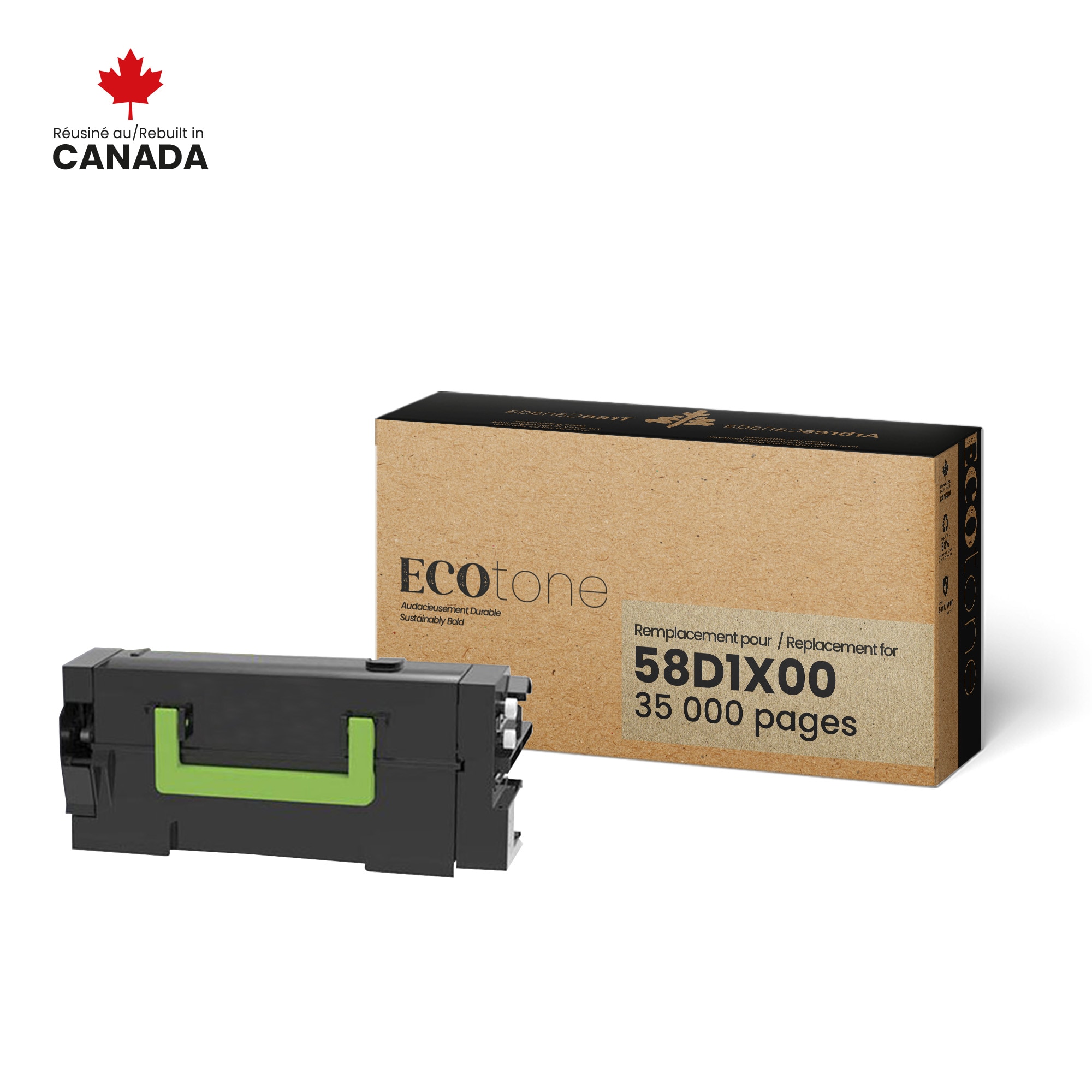 Lexmark 58D1X00 Reman Ecotone 35K Lexmark Canada